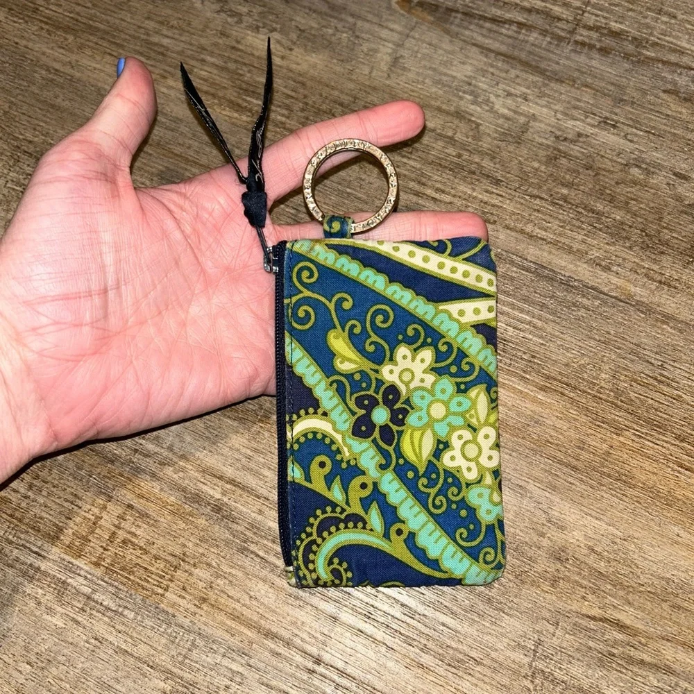 Vera Bradley Green and Blue Floral Phone Cover